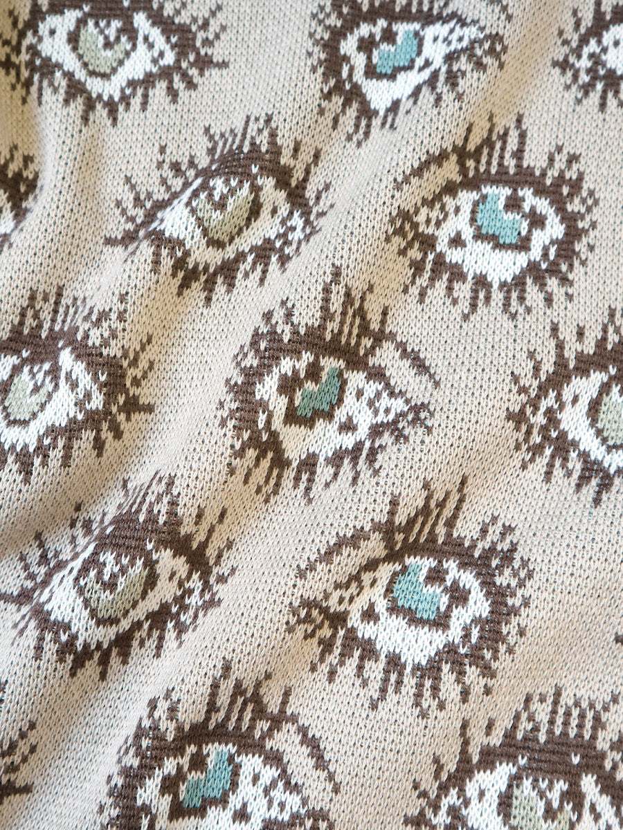 8G Jacquard Knit SPEAKEASY Pattern Vintage...