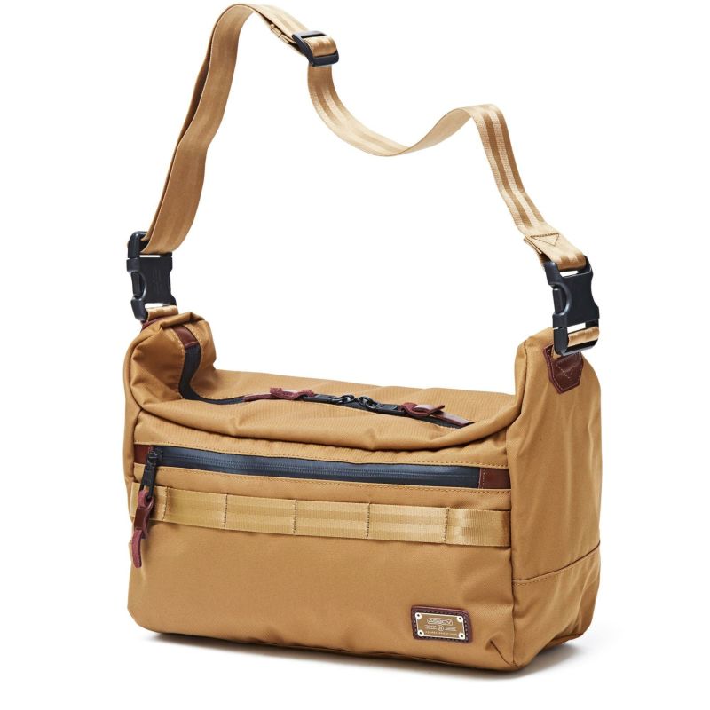 CORDURA DOBBY 305D 2WAY BAG sizeM/KHAKI