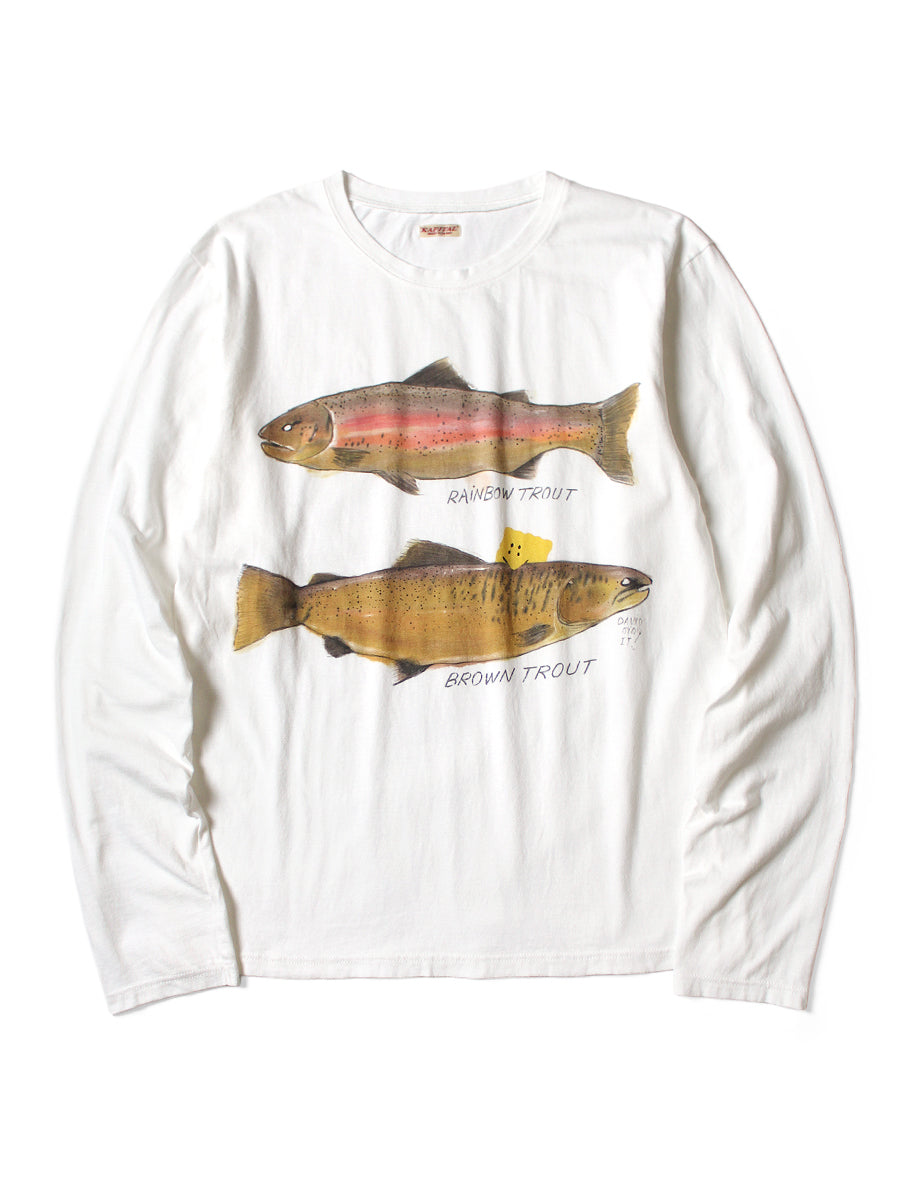 20/- Jersey Crew Long T (Trout 2 pcs PECKISH RAINBOW...