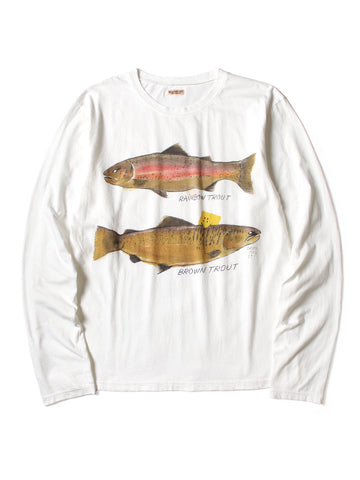 20/- Jersey Crew Long T (Trout 2 pcs PECKISH RAINBOW...