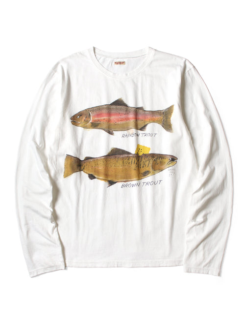20/- Jersey Crew Long T (Trout 2 pcs PECKISH RAINBOW...