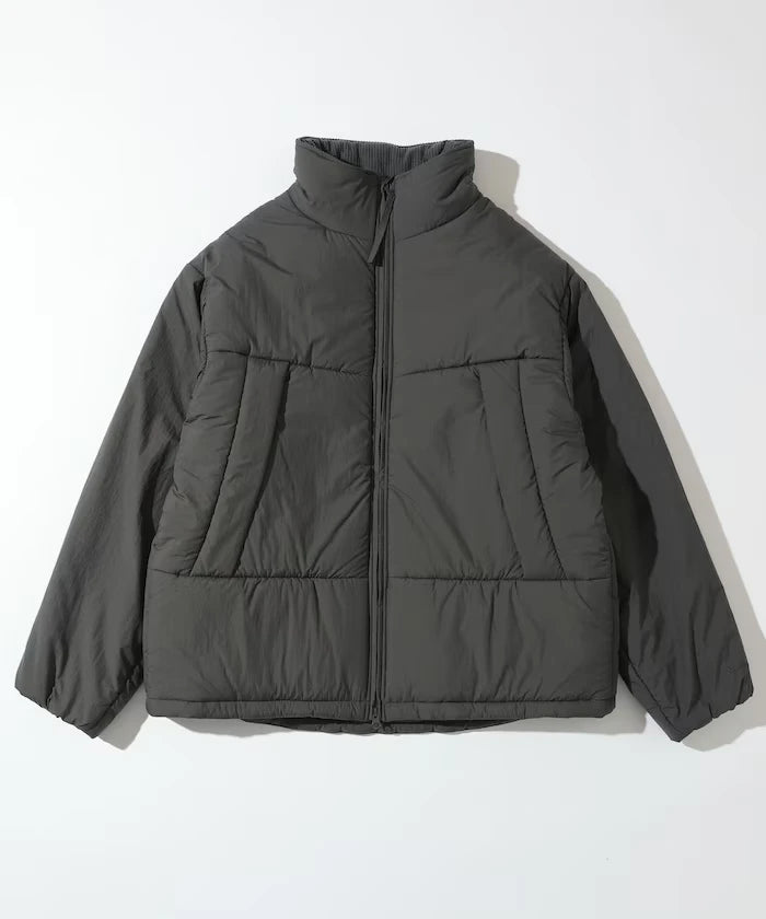 PRIMALOFT PUFF JACKET / Primaloft Stand Collar Puff Jacket / Insulated Blouson