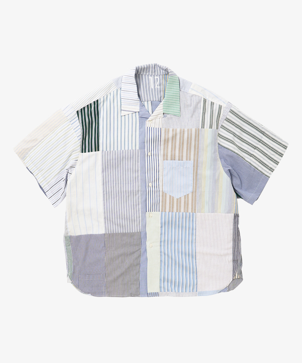 overshirt short sleeve stripe twelve