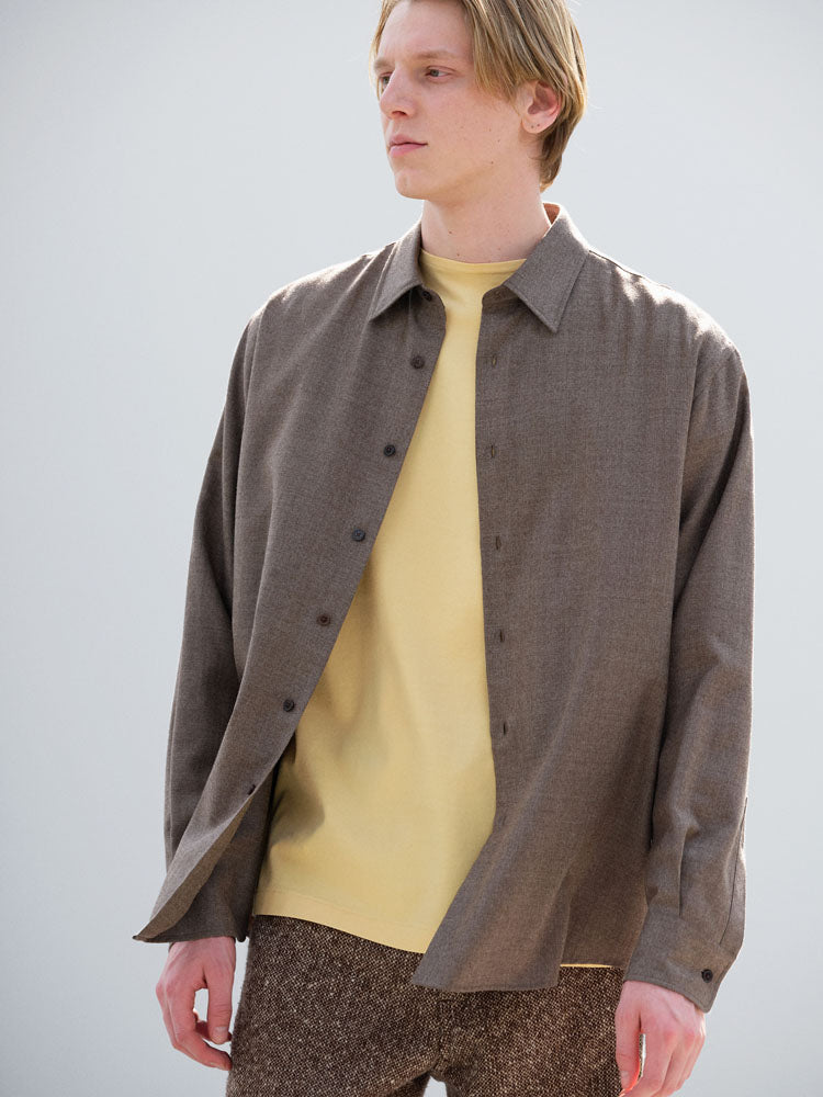 SUPER LIGHT WOOL SHIRT