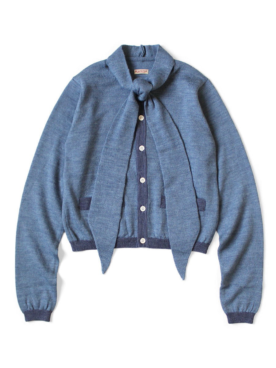 12G Knit Bow Tie Cardigan (L's)