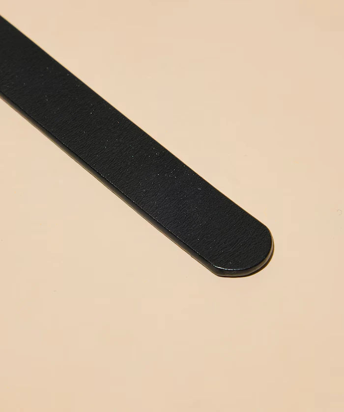 Cowhide Narrow Belt (Genuine Leather)