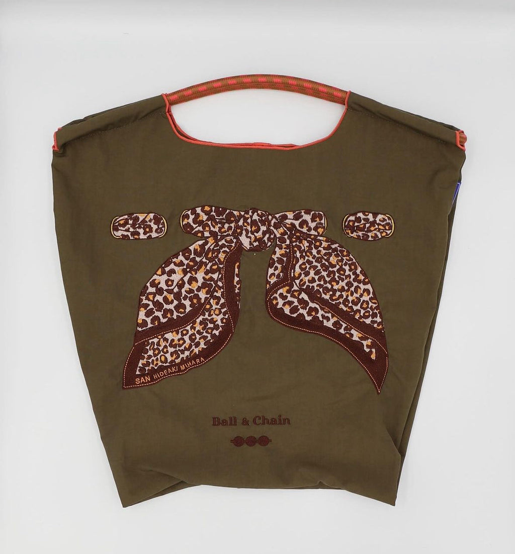 S.scarf Leopard(m#13 Khaki-333003)