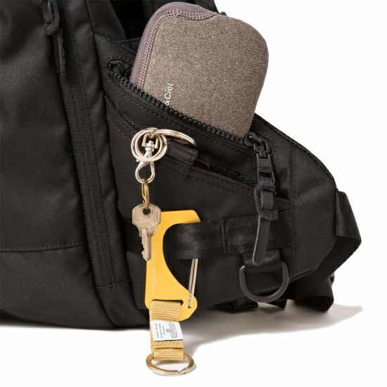 CORDURA DOBBY 305D 3WAY BACK PACK sizeS/BLACK