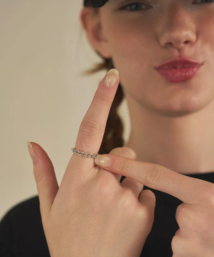 Silver925 Chain Ring / Unisex
