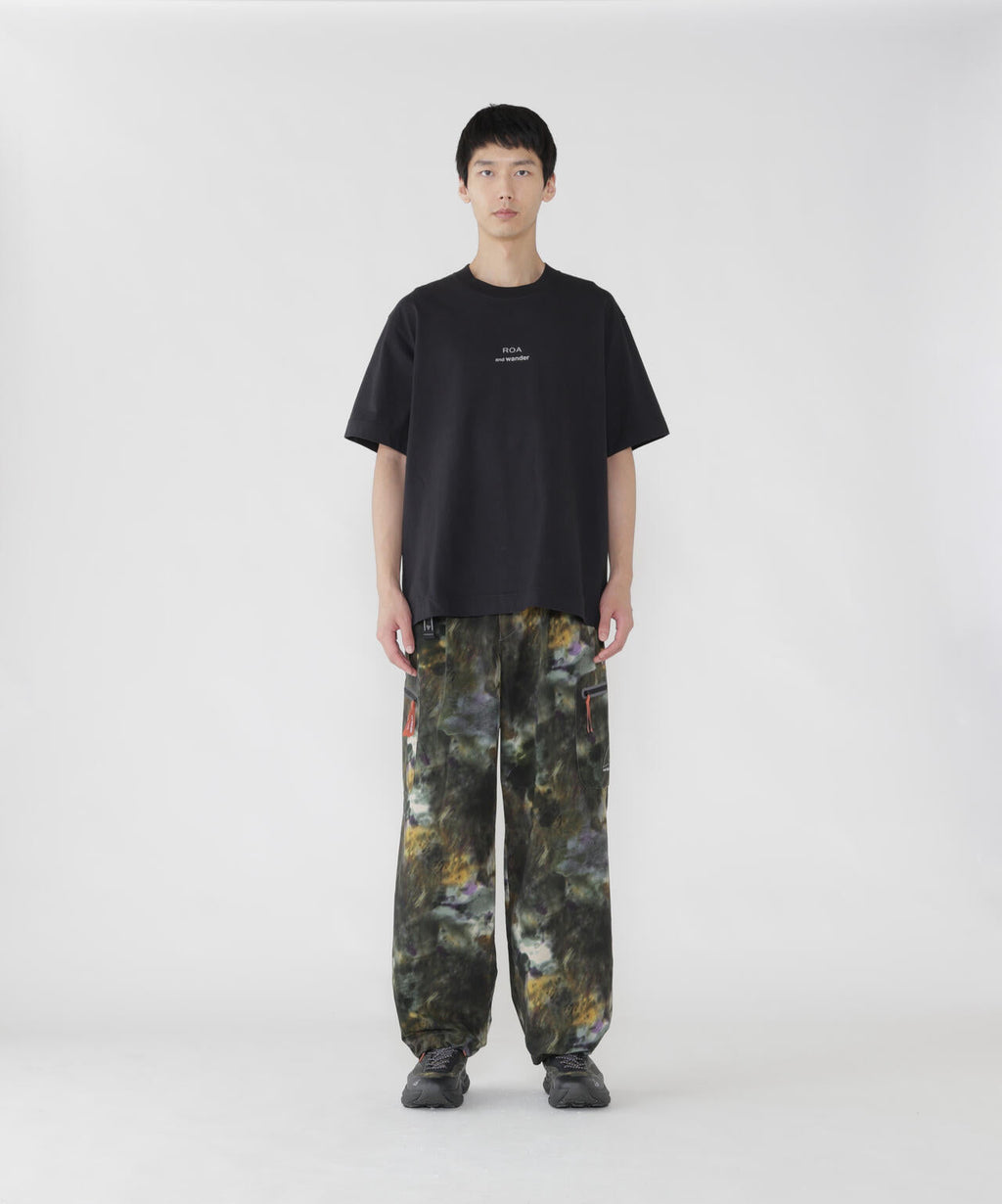 ROA × and wander  LOGO printed T