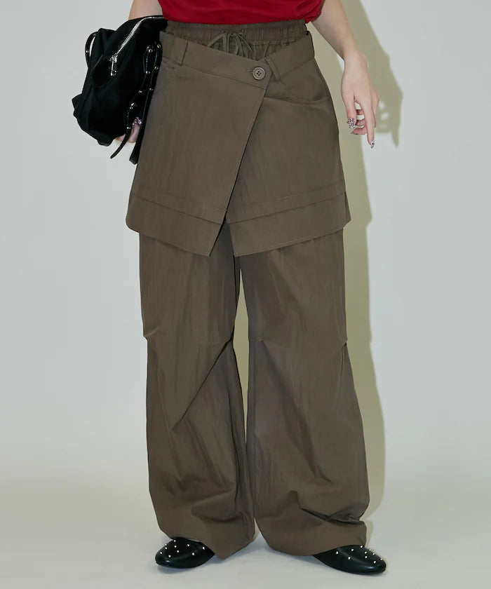 2WAY Skirt with Nylon Pants Limited Edition