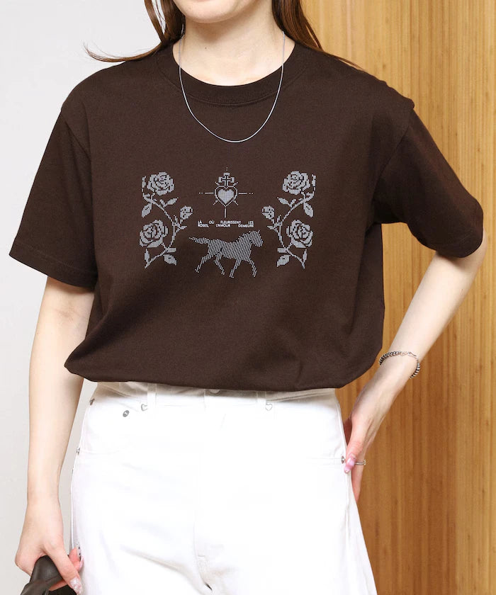 Organic Cotton Dot Graphic T-Shirt