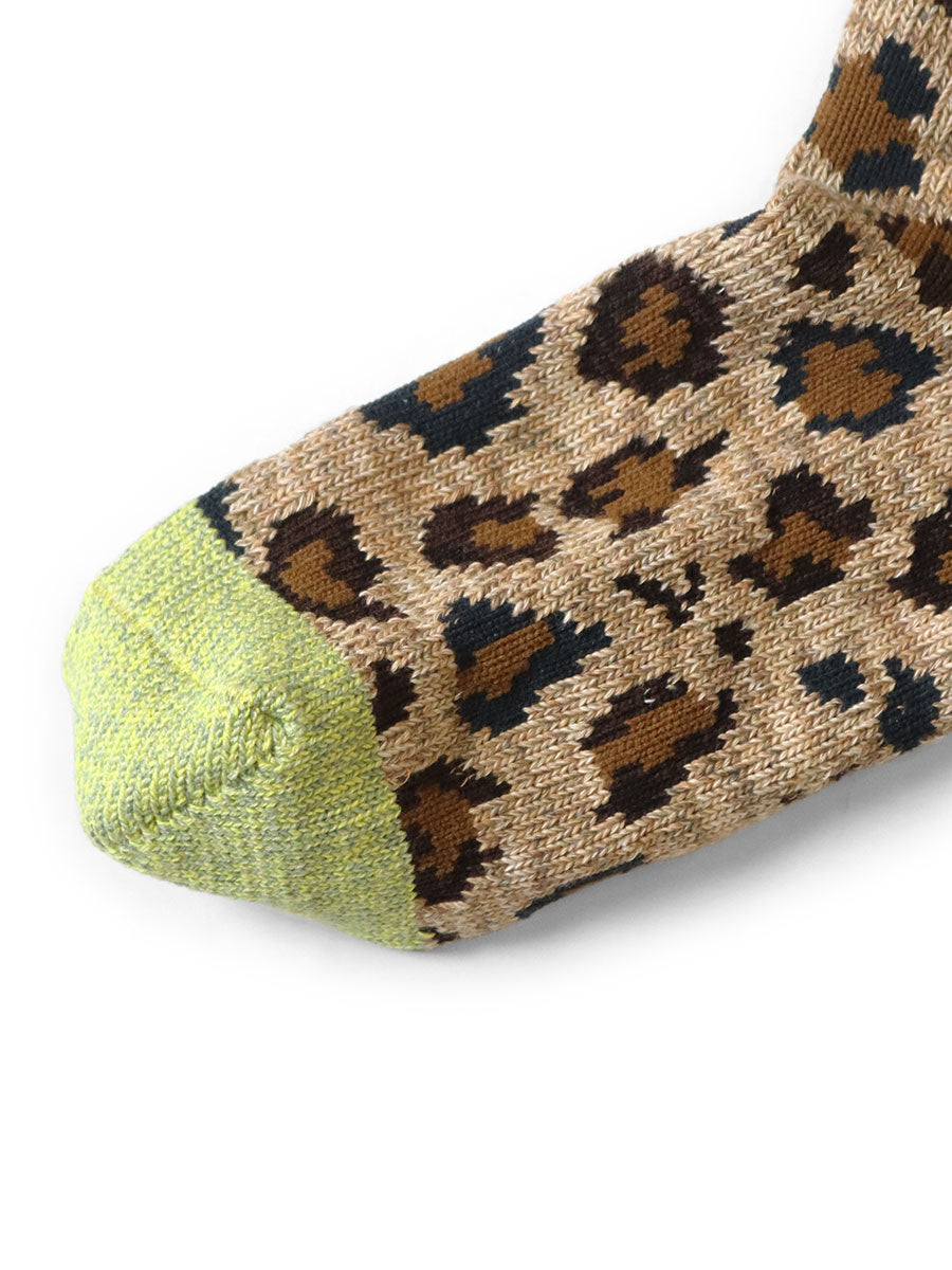 84 Pieces RAINBOWY HAPPY HEEL Leopard Ankle Socks