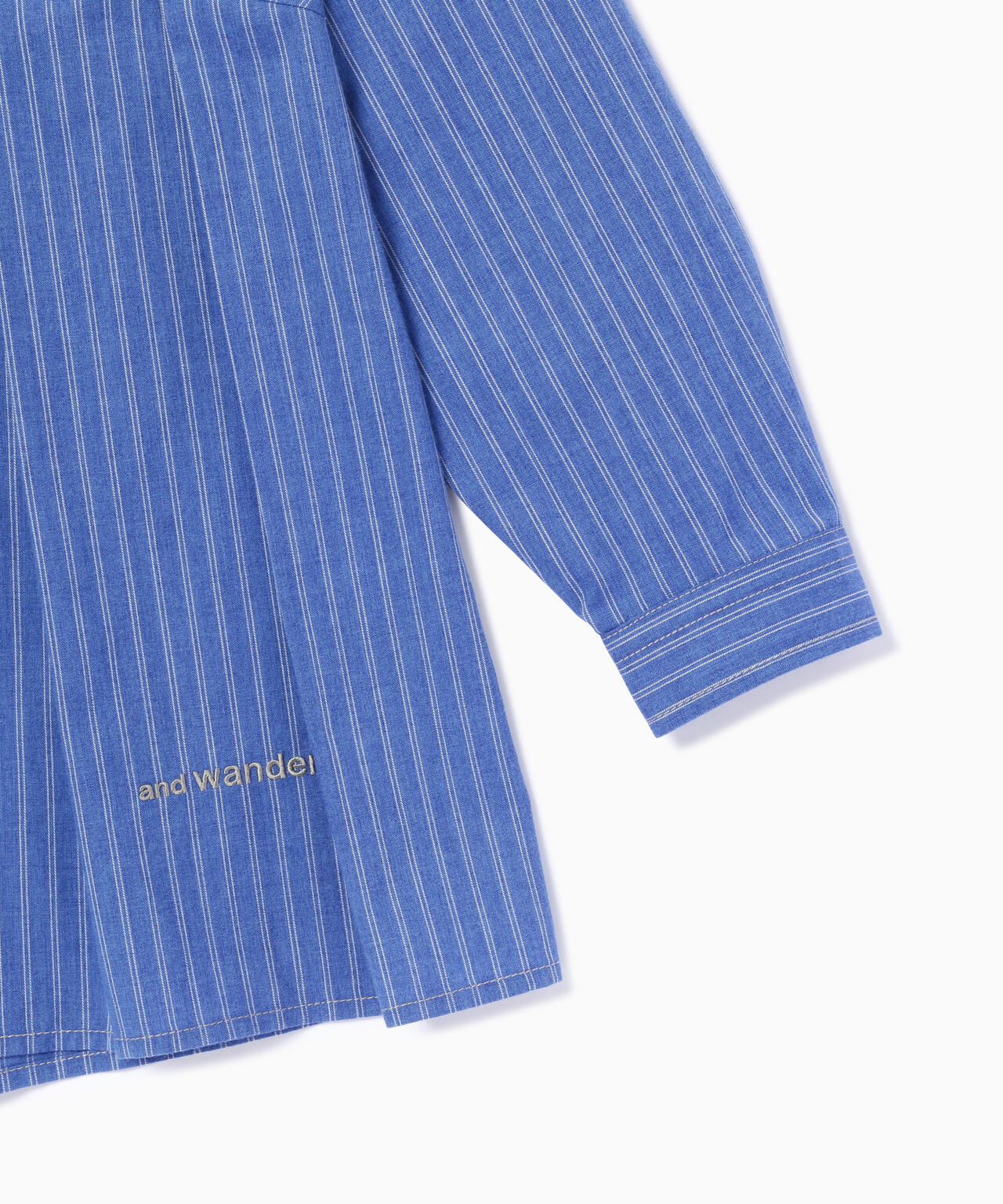 C/W stripe long shirt (W)