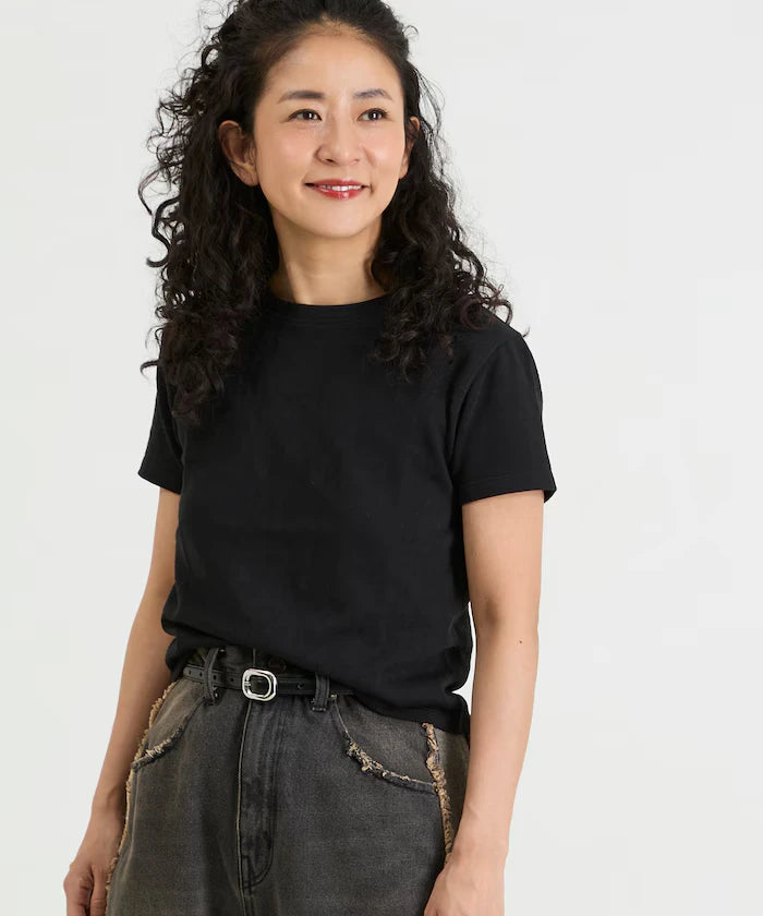 Eyelet Mini Sweat Short Sleeve T-Shirt