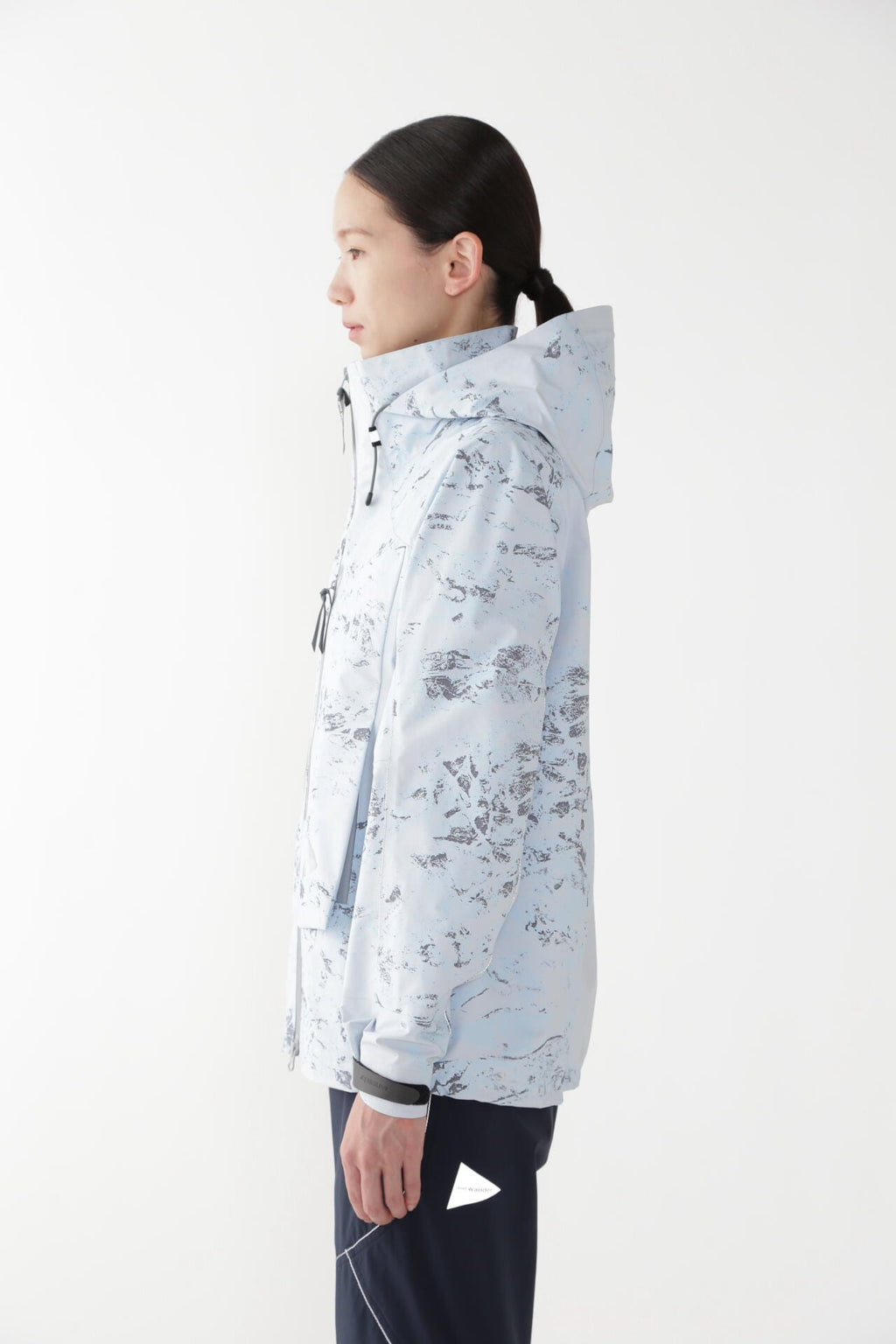 printed PERTEX SHIELD rain jacket