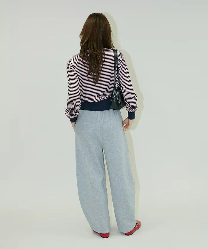Brushed Back Sweat Curve Pants Limited Edition