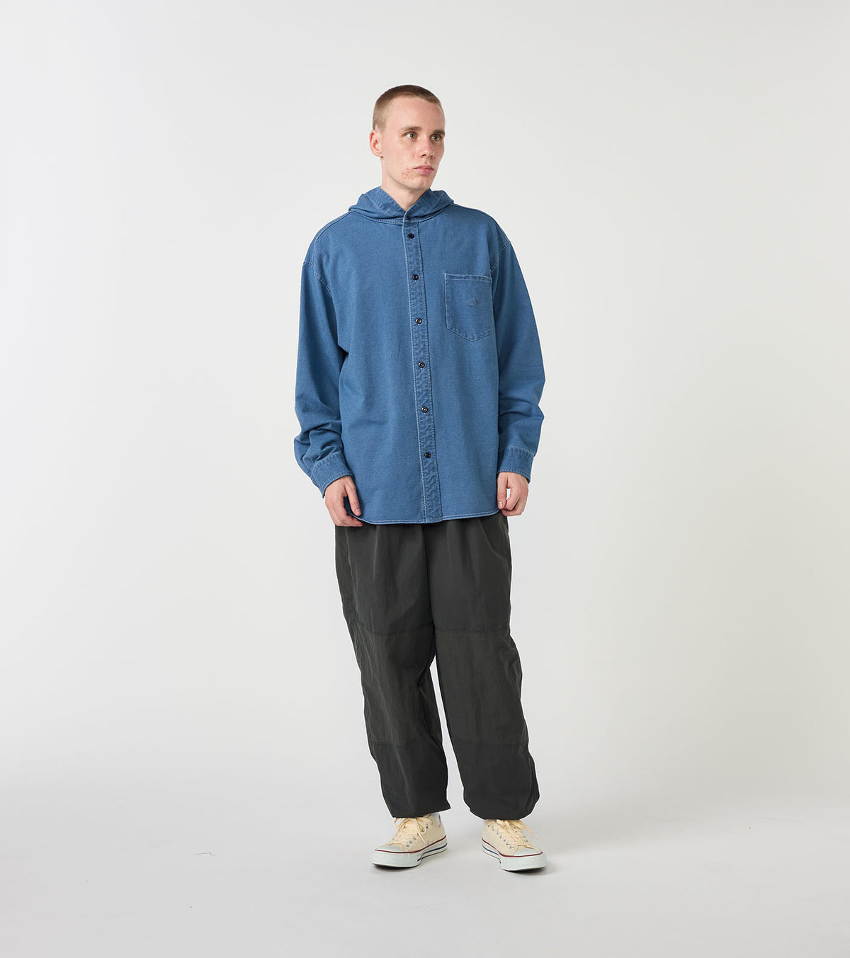 Mountain Hooded Shirt