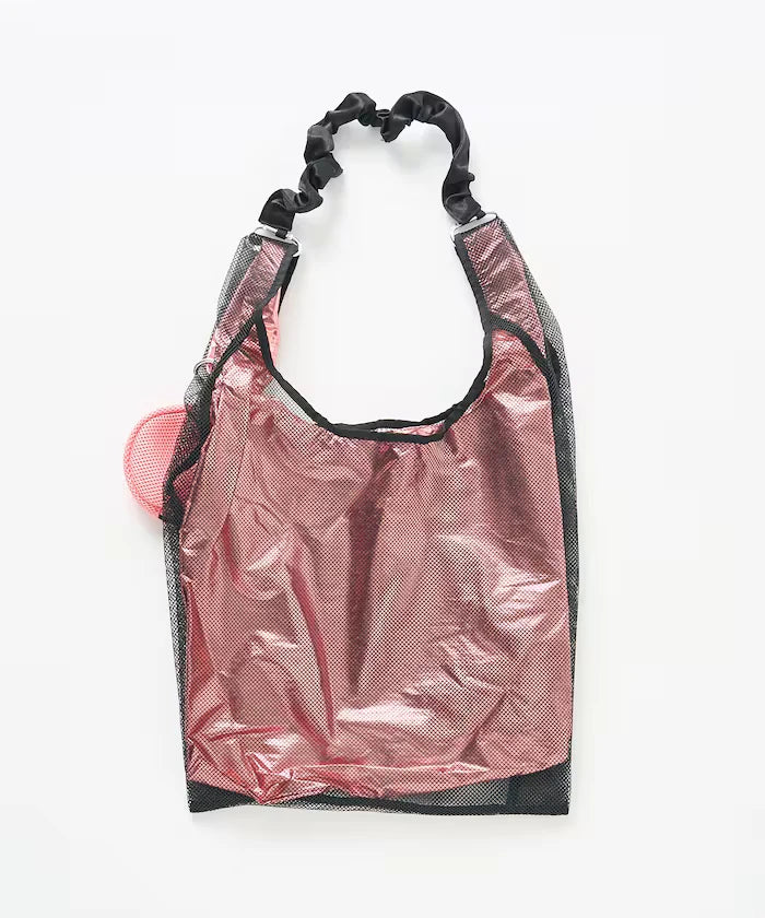 Multiway Frill Shoulder Layered Mesh Bag