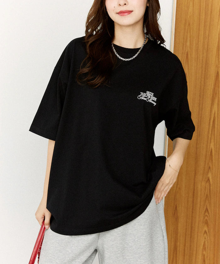 <Functional Material> PROMISE Cat Print T-Shirt Limited Release