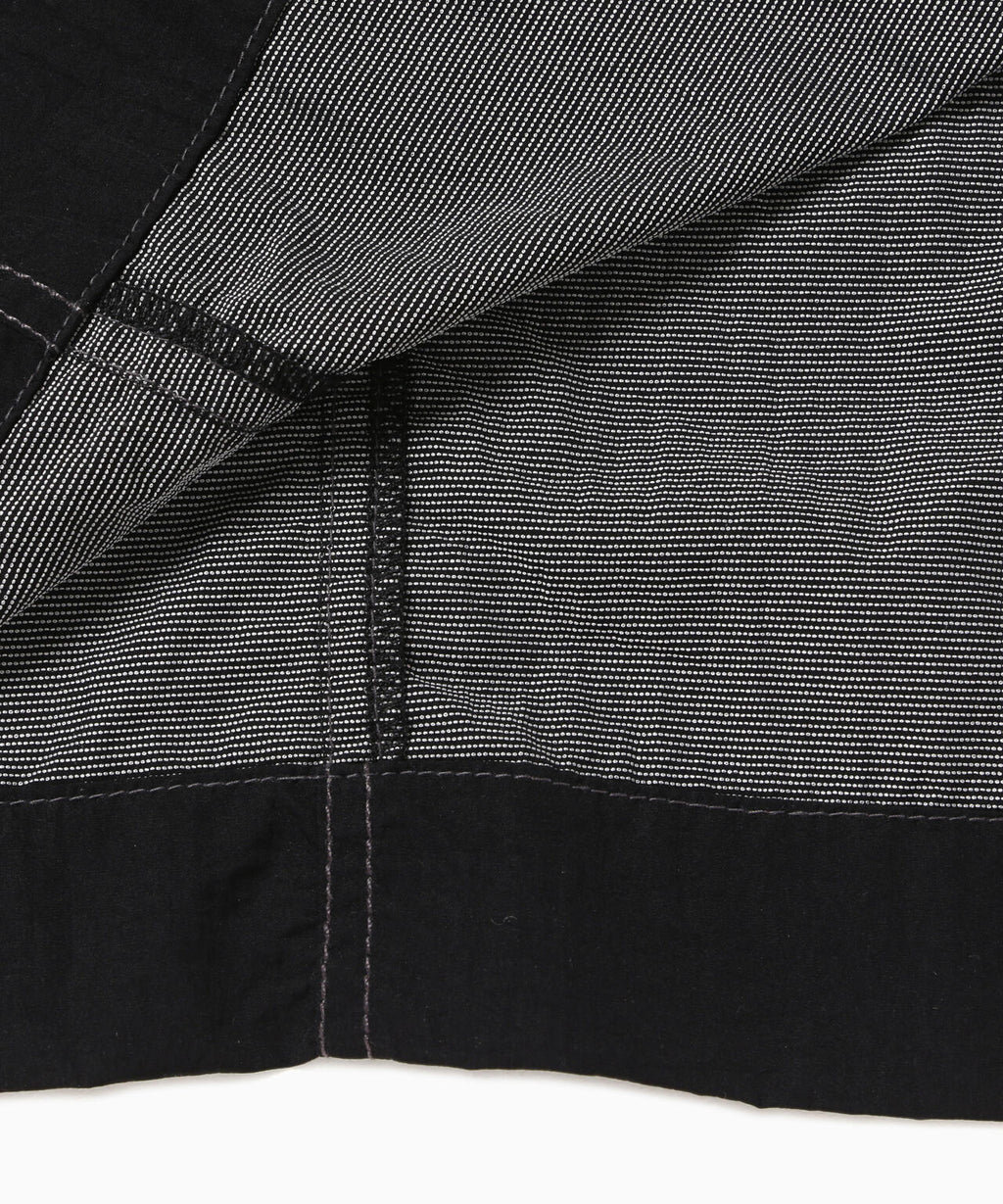 crinkled nylon skirt (W)