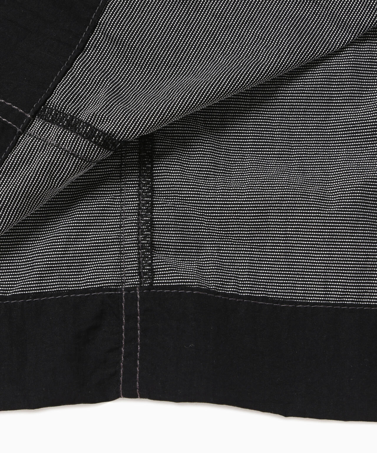 crinkled nylon skirt (W)