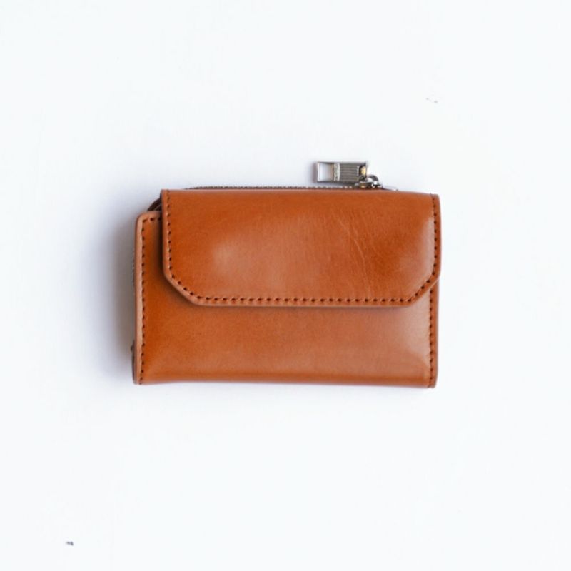 UNBYSTORE×AS2OV LEATHER MOBILE WALLET KEY CASE/CAMEL