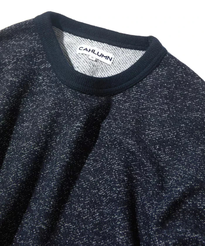 Merino Wool＋Cotton Loop Back heather Sweatshirt