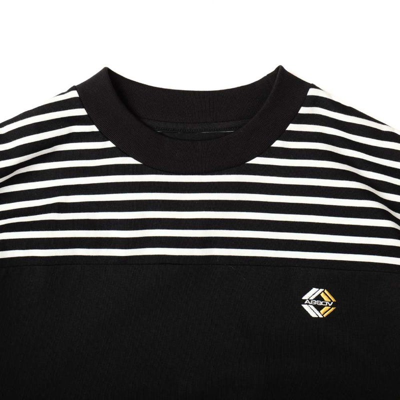 BLOCK MOCK NECK GOLF SERIES/ BLACK