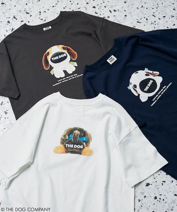THE DOG / Plush Toy Art T-Shirt Limited Edition