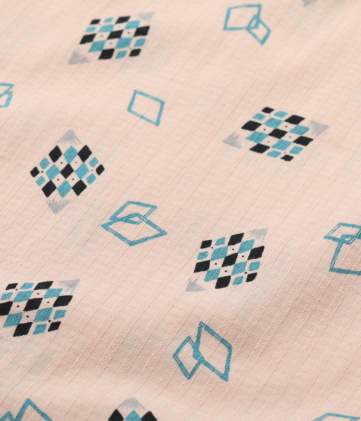 DOBBY COTTON OPEN SHIRT “DIAMOND”