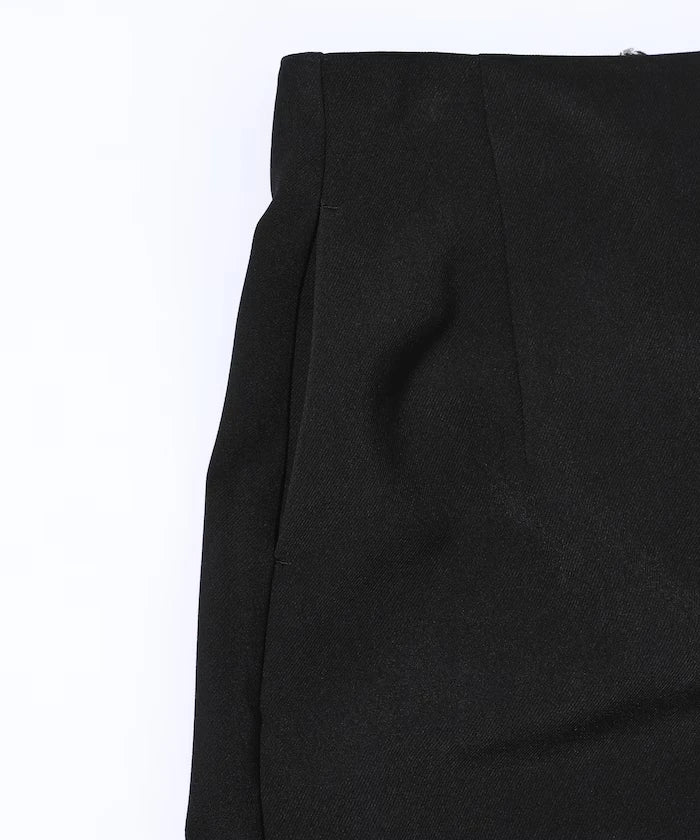 Double Cross Tight Skirt