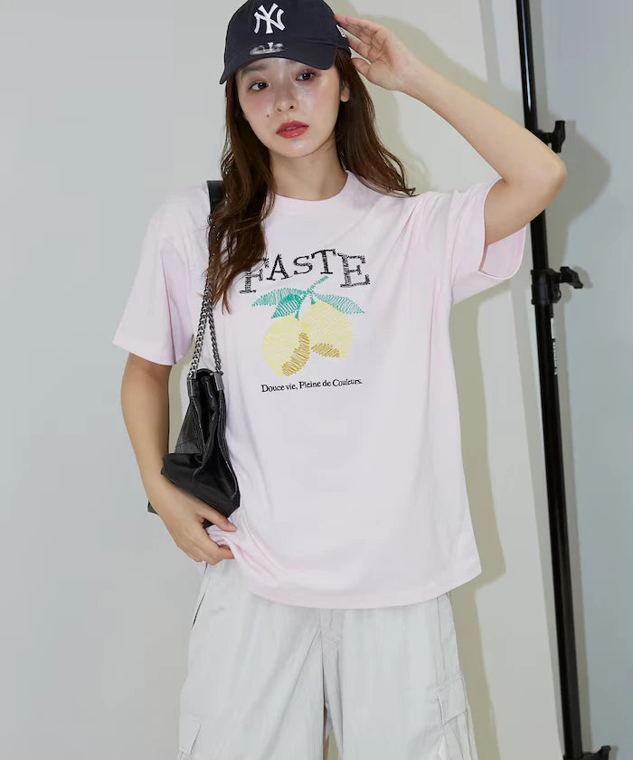 Lemon Embroidery T-shirt Limited Edition
