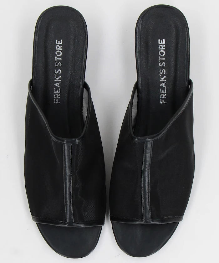 Sheer Mesh Sandal