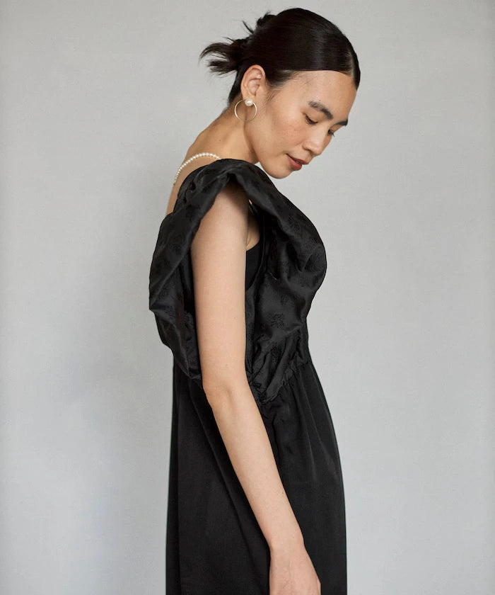 2WAY Flower Sheer Jacquard Docking All-in-One