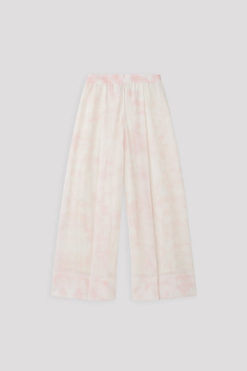 DYEING TC LUCENT SEMI WIDE PANTS