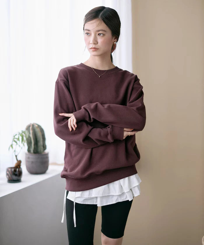 Organic Cotton Multiway Color Sweat / French Terry Sweat / Set Item