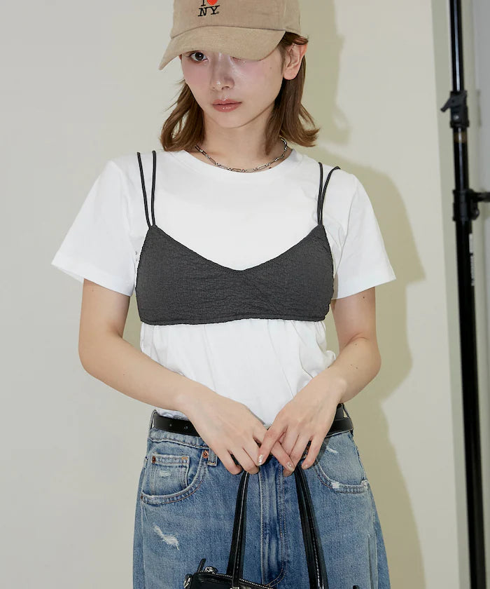 <Set Item> Chibi Bra Set T-Shirt Limited Release