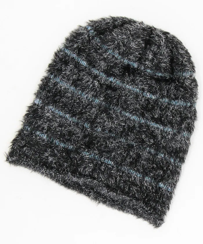 Border Lame Beanie