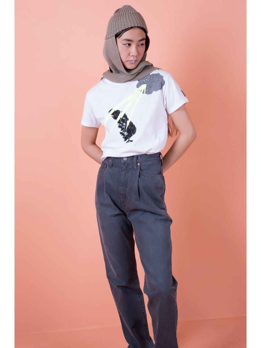 14oz Black Denim 5P CONEY Monroe