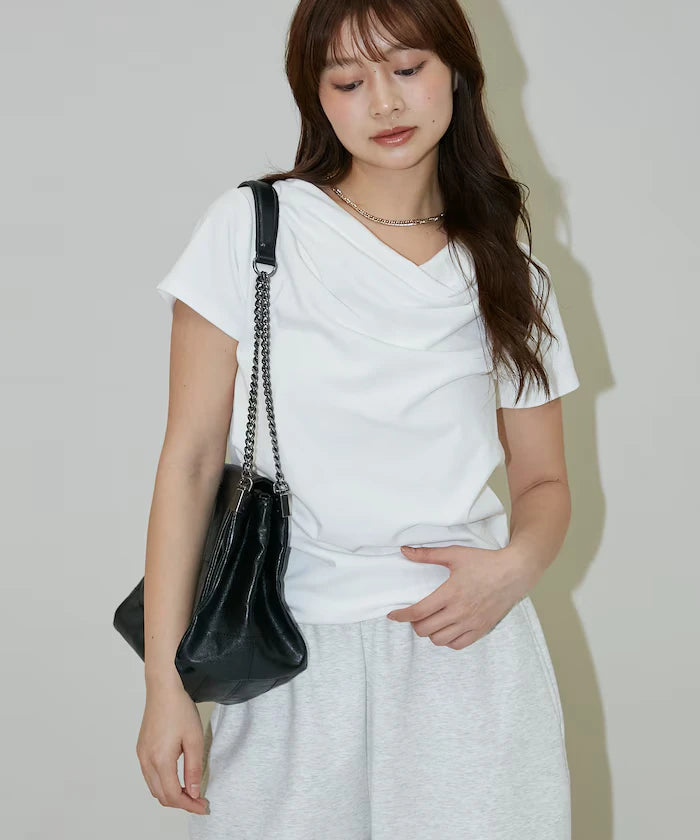 2WAY Draped T-Shirt Limited Release