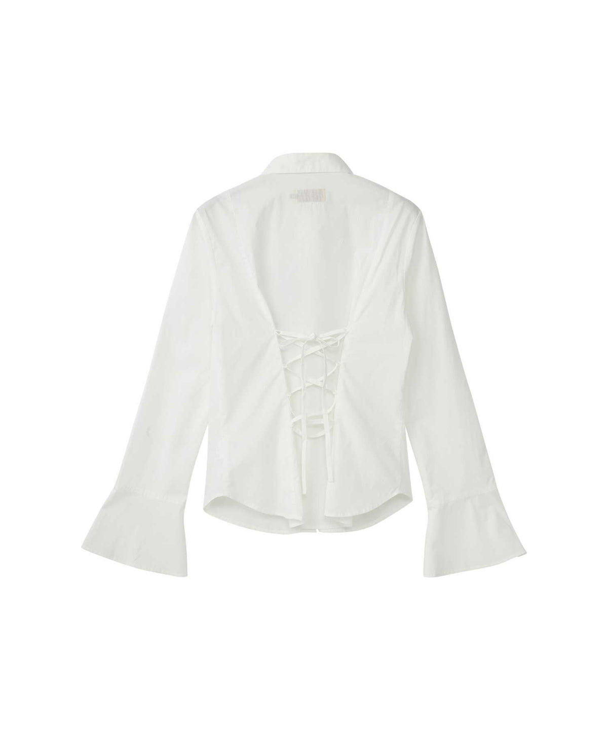 Hysteric Spider Lace Up Frill Cuff Blouse