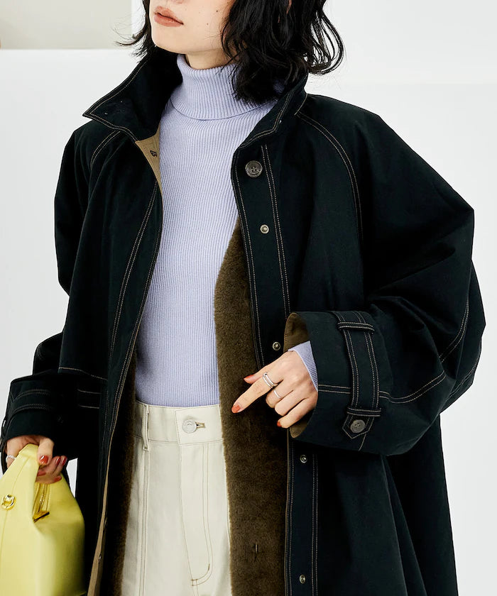 Multiway Boa Vest Coat