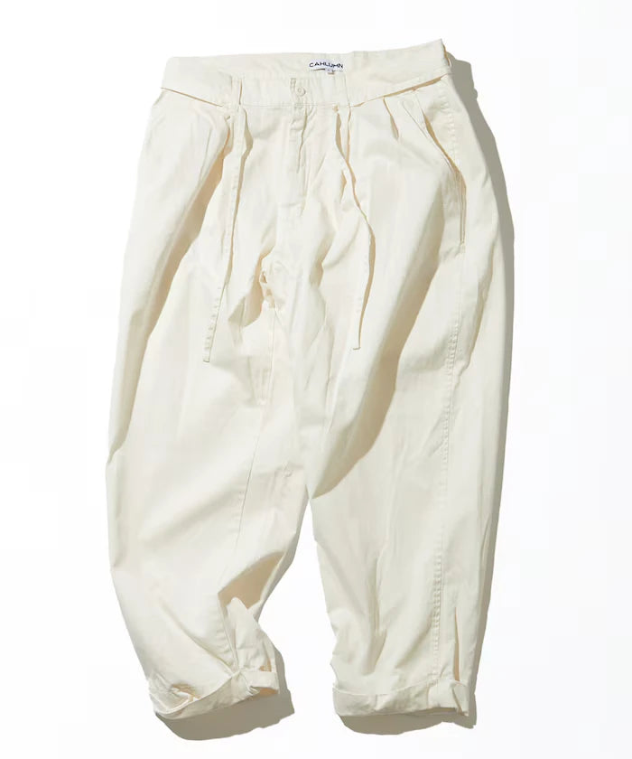 Extra Long Staple Organic Cotton 2 Tuck Chino Pant