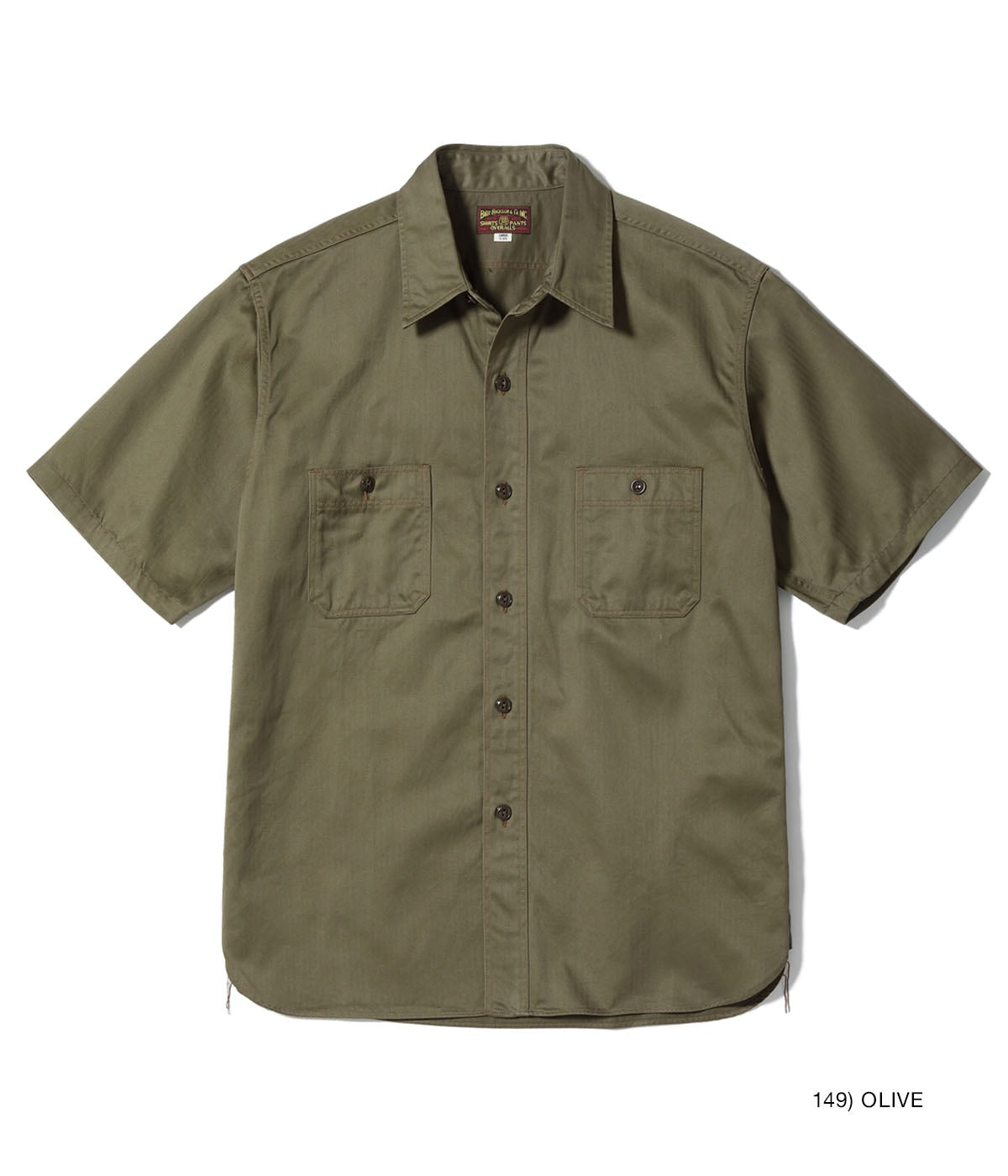 Herringbone Work Shirt (Short Sleeve)