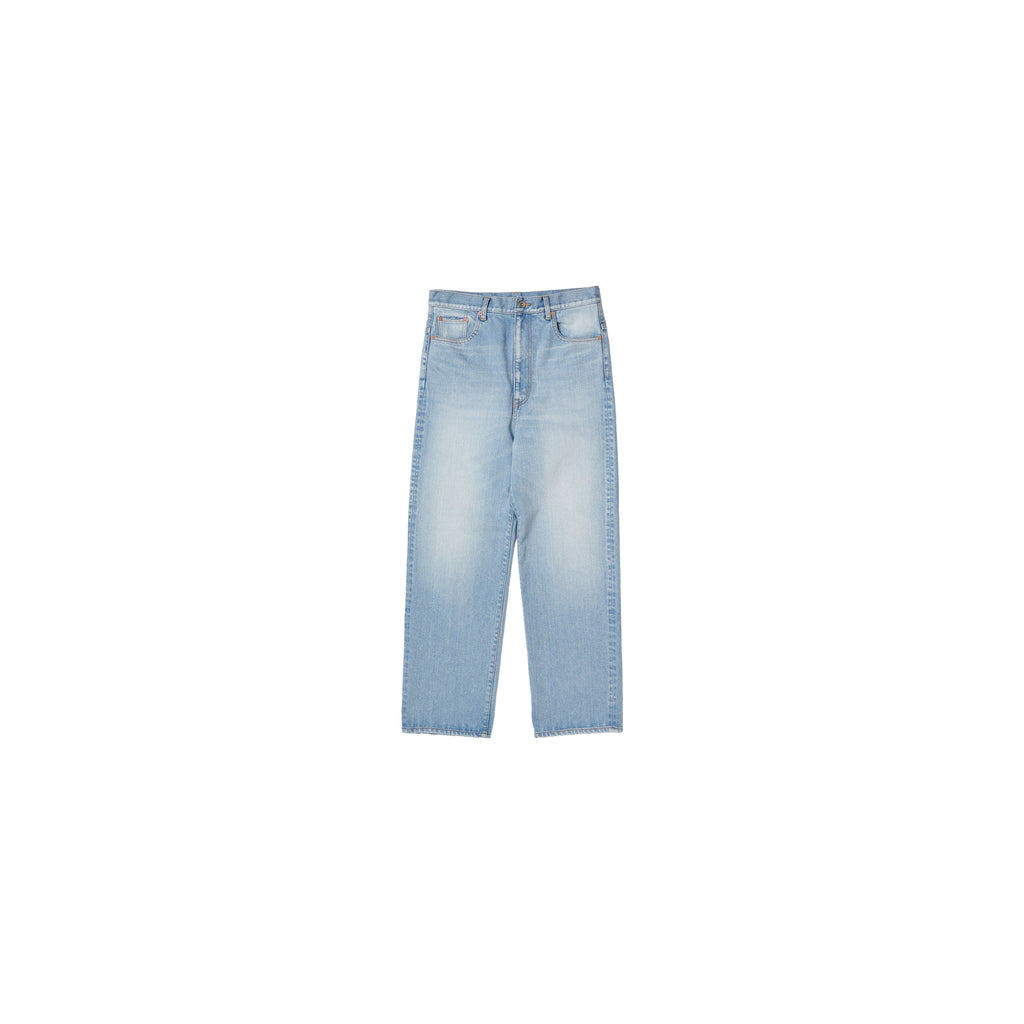 AIR YARN FADED DENIM PANTS