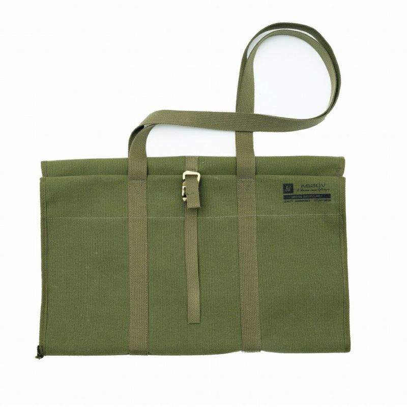ALBERTON CANVAS FIRE WOOD BAG/KHAKI