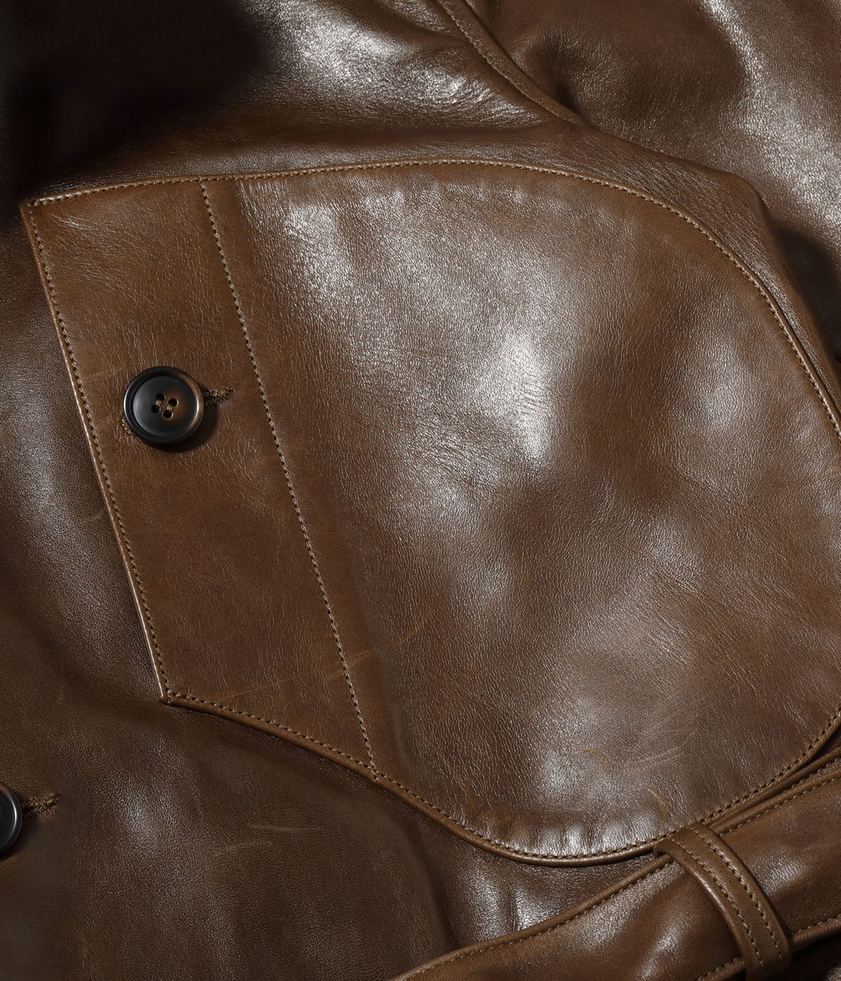 AVIATION ASSOCIATES HORSE HIDE AVIATOR COAT