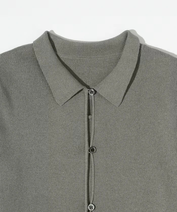 Functional Fabric Silk Blend Knit Ensemble Dress / Anti-Pill / Machine Washable