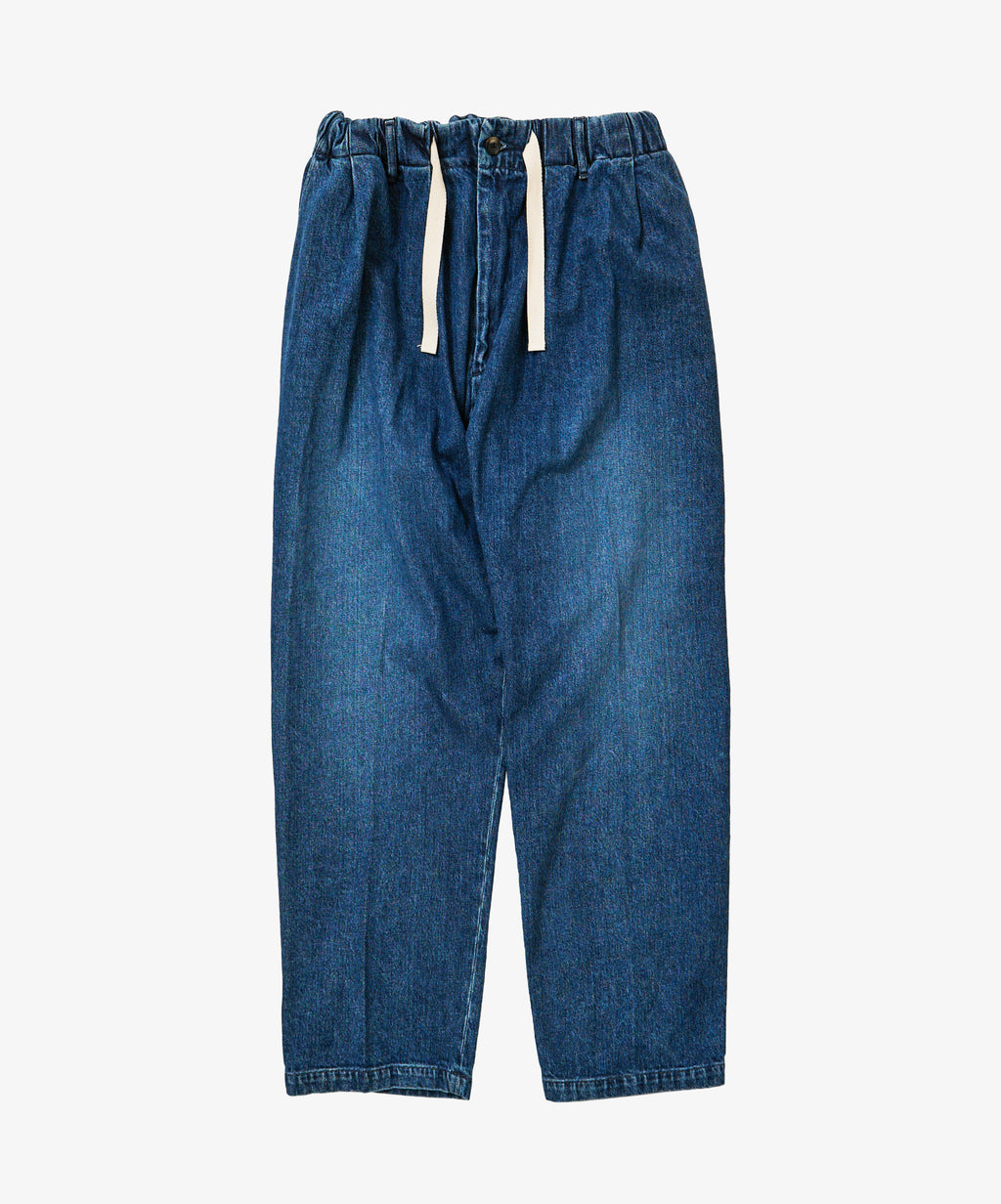 baggy trousers denim damaged